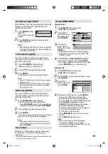 Предварительный просмотр 19 страницы JVC LT-19J1 Operating Instructions Manual