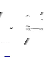 Preview for 1 page of JVC LT-20A60SU Instructions Manual