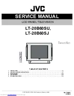 JVC LT-20B60SU Service Manual preview