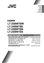 Предварительный просмотр 1 страницы JVC LT-20BW7B Instructions Manual