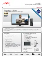 JVC LT-22DE72 Specifications preview