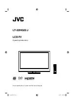 JVC LT-22HG22J Operating Instructions Manual предпросмотр