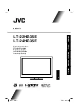 JVC LT-22HG35E Operating Instructions Manual preview