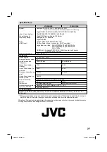 Preview for 27 page of JVC LT-22HG35E Operating Instructions Manual