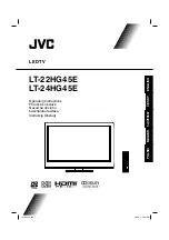 Preview for 1 page of JVC LT-22HG45E Operating Instructions Manual