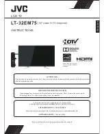 JVC LT-24DE74 Instruction Manual предпросмотр