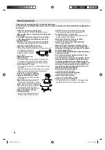 Предварительный просмотр 2 страницы JVC LT-24G20 Instructions Manual