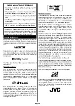 Preview for 8 page of JVC LT-24VH5105 Quick Start Manual