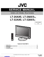 JVC LT-26AX5 Service Manual preview