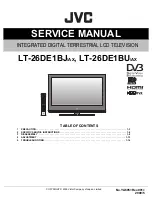 JVC LT-26DE1BJ/AX Service Manual preview