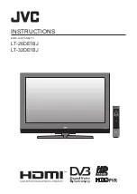 JVC LT-26DE1BJ Instructions Manual preview