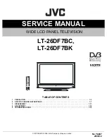 JVC LT-26DF7BC Service Manual preview