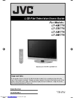 JVC LT-26X776 User Manual preview