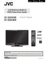 JVC LT-32D200 User Manual preview