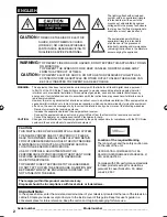 Preview for 2 page of JVC LT-32D210 Owner'S Manual