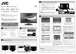 JVC LT-32E33B Quick Start Manual preview