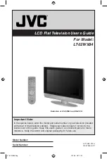 Preview for 1 page of JVC LT-32WX84 User Manual