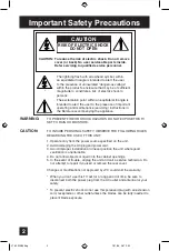 Preview for 2 page of JVC LT-32WX84 User Manual