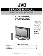 JVC LT-37S60BU Service Manual предпросмотр