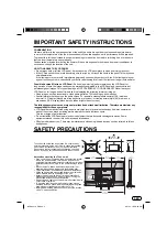 Preview for 5 page of JVC LT-39E330 Instructions Manual