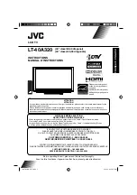 JVC LT-40A320 Instructions Manual preview