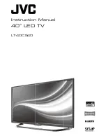 Предварительный просмотр 1 страницы JVC LT-40C540 Instruction Manual