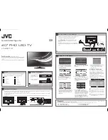 Preview for 3 page of JVC LT-40E710 Quick Start Manual