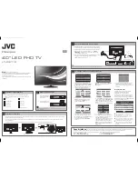 Preview for 4 page of JVC LT-40E710 Quick Start Manual