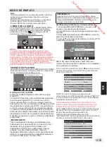 Preview for 109 page of JVC LT-40HG60U Operating Instructions Manual