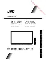 Предварительный просмотр 2 страницы JVC LT-40HW62U User Manual