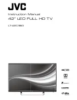 Preview for 1 page of JVC LT-42C550 Instruction Manual