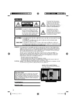 Предварительный просмотр 2 страницы JVC LT-42EM91 Owner'S Manual