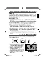 Предварительный просмотр 5 страницы JVC LT-42EM91 Owner'S Manual