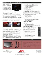 Предварительный просмотр 2 страницы JVC LT-42P300 Specifications