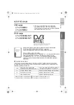 Предварительный просмотр 11 страницы JVC LT-42V80BG (Finnish) Instructions Manual