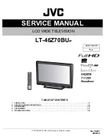 Предварительный просмотр 1 страницы JVC LT-46Z70BU Service Manual