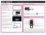 Предварительный просмотр 2 страницы JVC LT-55MAW595 Quick Start Manual