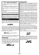 Preview for 8 page of JVC LT-55VAO9235 Quick Start Manual