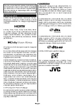 Предварительный просмотр 59 страницы JVC LT-58VU3005 Quick Start Manual