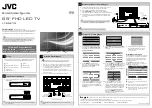 Preview for 3 page of JVC LT-65E75 Quick Start Manual