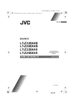 JVC LT-Z26SX4B Instructions Manual предпросмотр