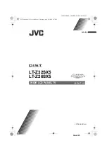 Предварительный просмотр 1 страницы JVC LT-Z26SX5 Instructions Manual