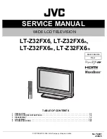 JVC LT-Z32FX6 Service Manual preview