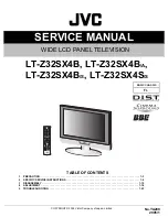 JVC LT-Z32SX4B Service Manual предпросмотр