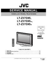 JVC LT-Z37DX5 Service Manual предпросмотр