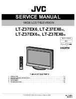 JVC LT-Z37EX6 Service Manual предпросмотр