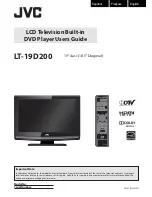 Preview for 1 page of JVC LT19D200 - 19" LCD TV User Manual