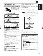 Предварительный просмотр 19 страницы JVC LVT1003-001B Instruction Manual