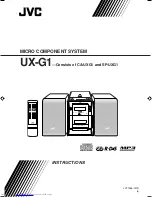 Предварительный просмотр 1 страницы JVC LVT1356-001B Instructions Manual