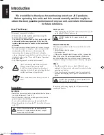 Preview for 4 page of JVC LVT1356-005A Instructions Manual